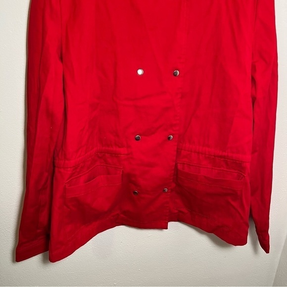 Market & Spruce Double Breasted Jacket Red - Picture 4 of 13